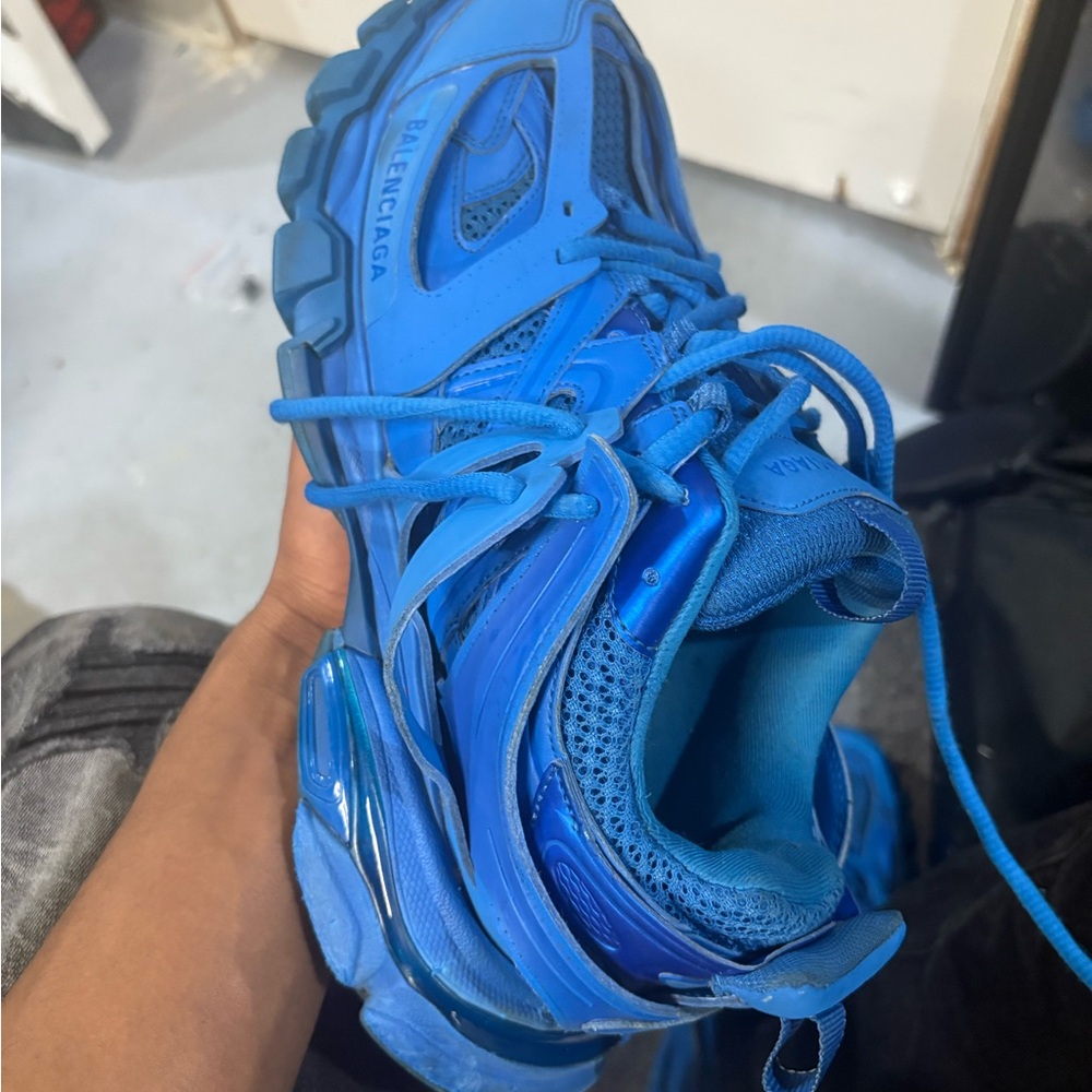 Balenciaga screen Blue Sneakers shoes for the low might do offers just lmk - Picture 2 of 4